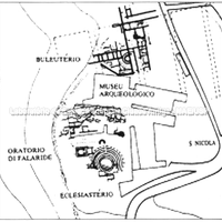 Detalhe do outeiro San Nicola (a partir de De Miro 1994, p. 25, fig. 3).
