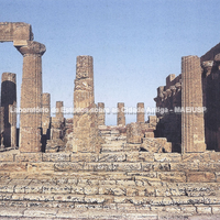 Templo de Juno Lacinia (Hera), fachada leste.