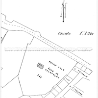  Planimetria da área do santuário de  Predio Sola ( Orlandini).