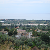Vista de Castellace em direção ao mar.