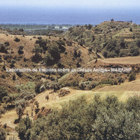 Área da cidade antiga, vista a partir do oeste (Soprintendenza archeologica Reggio Calabria).