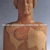 Busto de uma mulher - primeira metade do V a.C. 