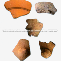  Fragmentos  de ânforas “Jônico -Massaliota” tipo de ânfora de transporte (séc. VI-V a.C.) provenientes do arsenal naval.
