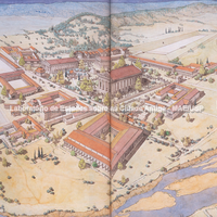 Reconstituição do santuário de Olímpia no século IV a.C. 