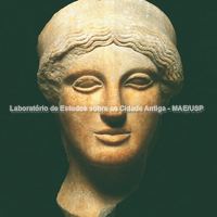 Cabeça feminina de mármore do templo E, 470-460 a.C.