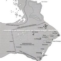Mapa de Cartago.