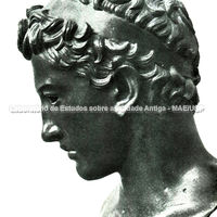 Busto de Aníbal.  A cabeça de bronze de Volubilis.